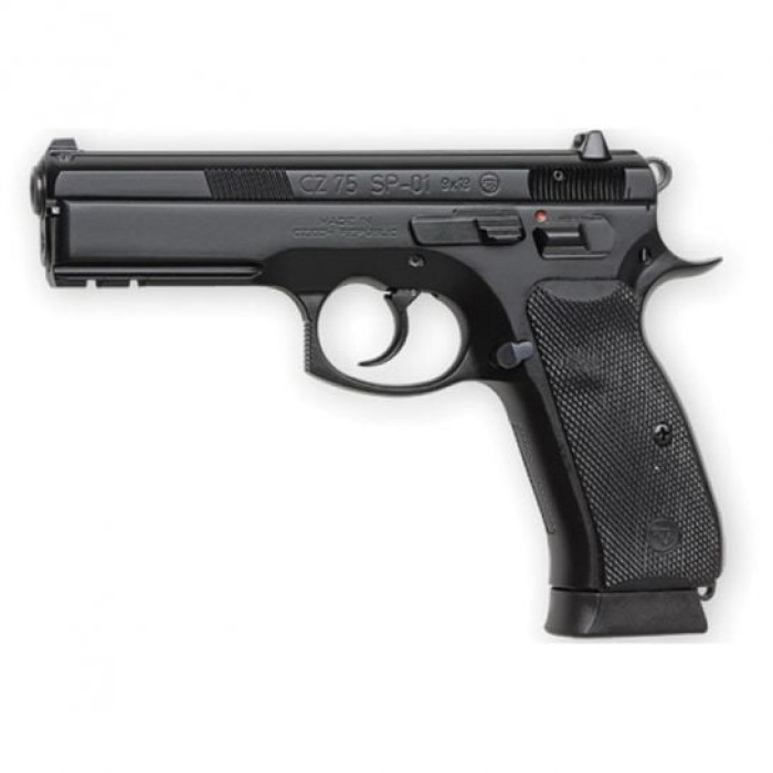 Cz Cz 75, Cz 01152 Sp01      9mm 3d    Blk   *ca*       10rd