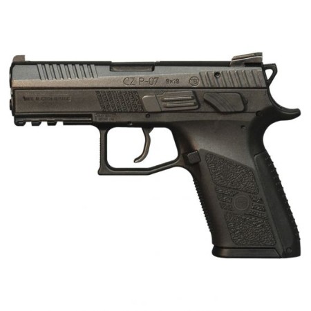 CZ-USA CZ P-07 (Low Capacity) 9mm Pistol, Blk - 01086