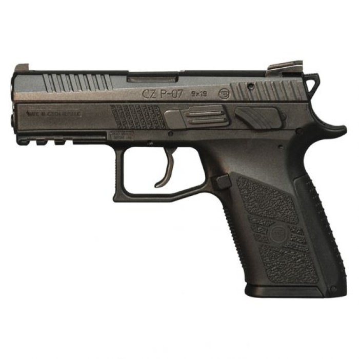 CZ-USA CZ P-07 (Low Capacity) 9mm Pistol, Blk - 01086