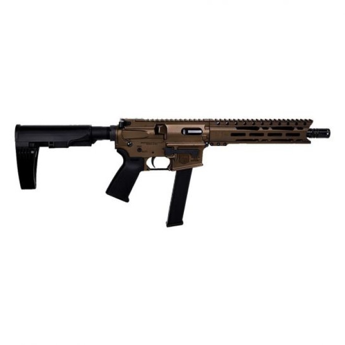 Diamondback Firearms DB9R 9mm Semi-Automatic Pistol, Cerakote Midnight Bronze - DB9RPMLMB10