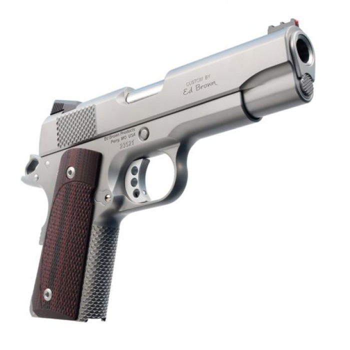 Ed Brown CCO .45 ACP Pistol, Matte Stainless - CCO18-SS