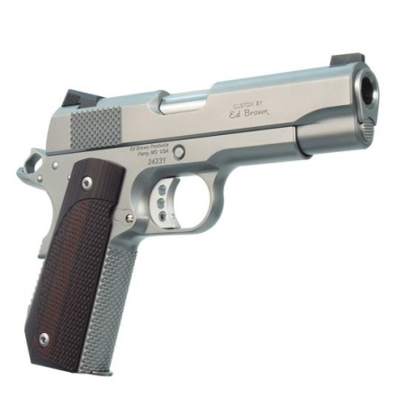 Ed Brown King Cobra .45 ACP Pistol, Matte Stainless Steel - KC18-SS
