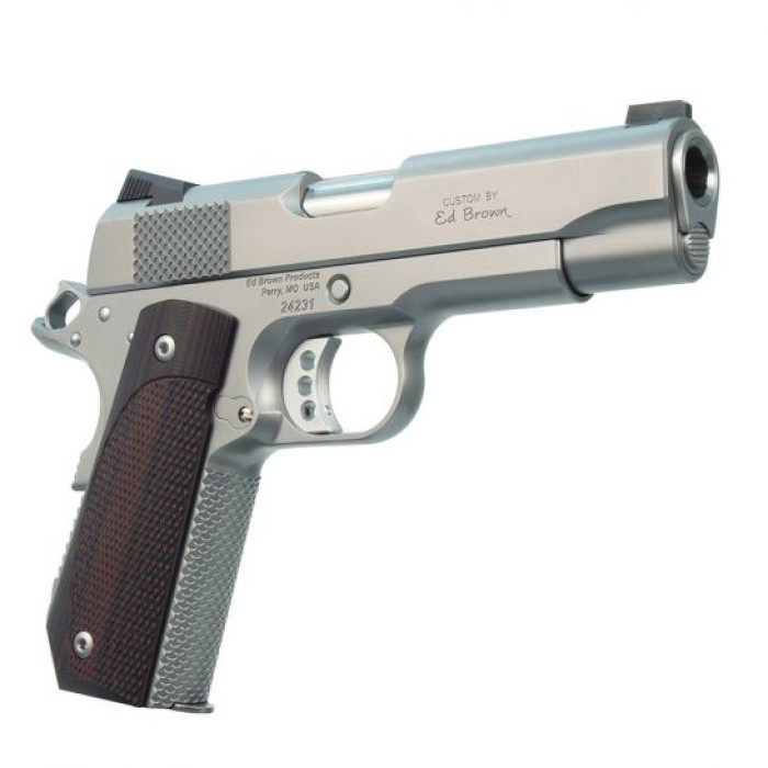 Ed Brown King Cobra .45 ACP Pistol, Matte Stainless Steel - KC18-SS