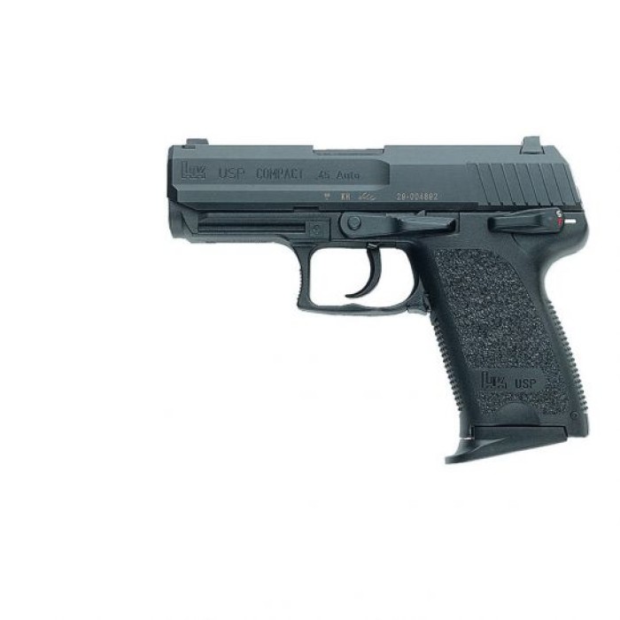 Heckler & Koch USP40 Compact (V7) LEM .40 S&W Pistol, Blk - M704037A5