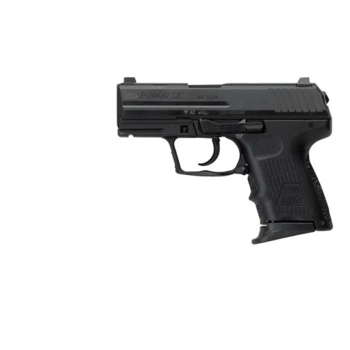 Heckler & Koch P2000 SK (V2) LEM .40 S&W Pistol, Blk - 704302A5