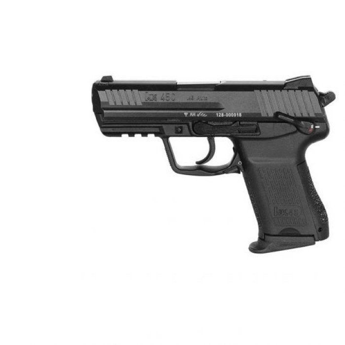 Heckler & Koch HK45 Compact (V7) LEM .45 ACP Pistol, Blk - 745037LEA5