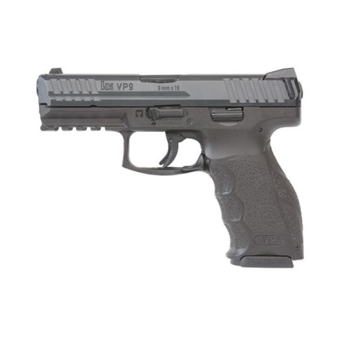HK VP9 9mm 4.09in 15rd Semi-Automatic Pistol with Red Laserguard (81000377)