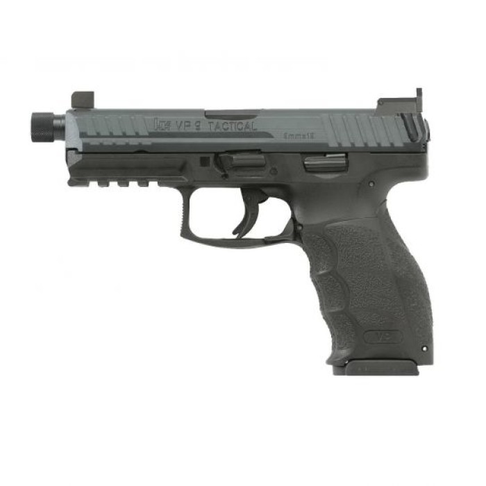 HK VP9 Tactical 9mm 4.7in 10rd 3 Magazines Semi-Auto Pistol with Night Sights (700009TLEL-A5)