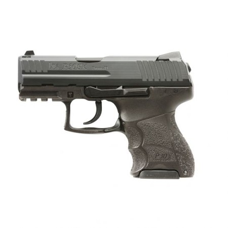 Heckler & Koch P30SK Subcompact (V1) "light" LEM 9x19mm Pistol, Blk - 730901KLEA5