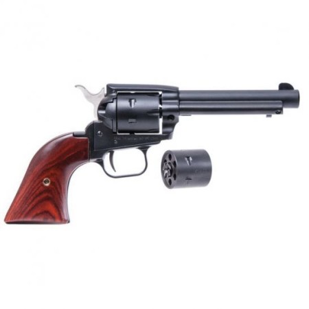 Heritage Manufacturing Rough Rider 4.75" .22lr/.22 Mag Small Bore Revolver, Black Satin - SRR22MBS4