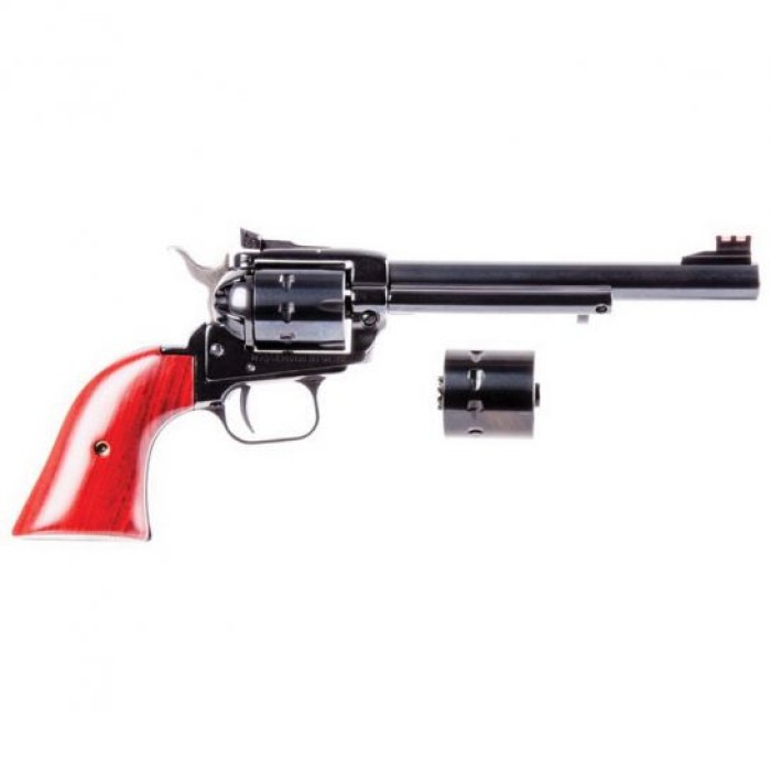 Heritage Manufacturing Rough Rider 6.5" .22lr/.22 Mag Small Bore Revolver, Blue - RR22999MB6AS
