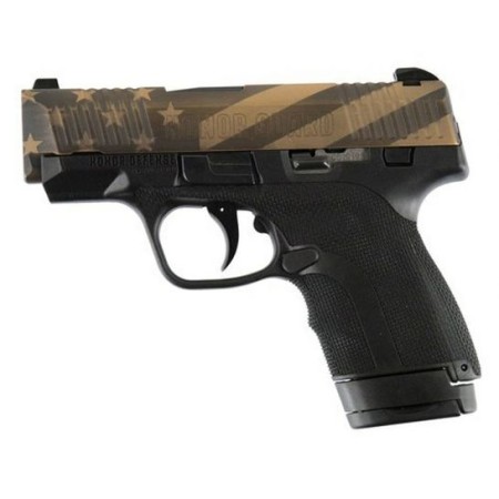 Honor Defense Honor Gaurd 3.2" 7rd 9mm Pistol - HG9SCFLGBLK