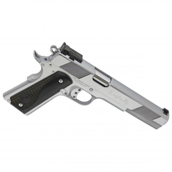Iver Johnson Arms 1911 Eagle Deluxe 10mm Pistol, High Polished Bright Chrome Plated - EAGLEXLC10