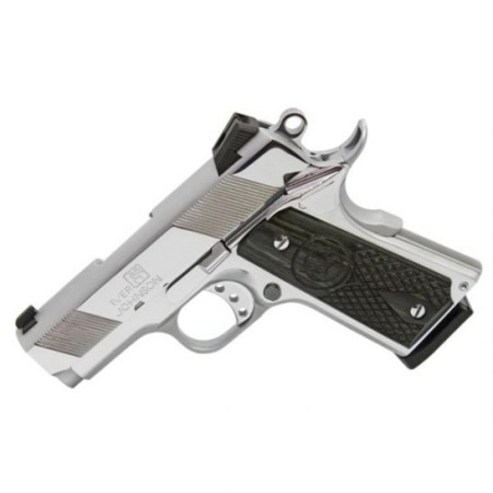 Iver Johnson Arms 1911 Thrasher Officer .45 ACP Pistol, Chrome - THRASHERCHR