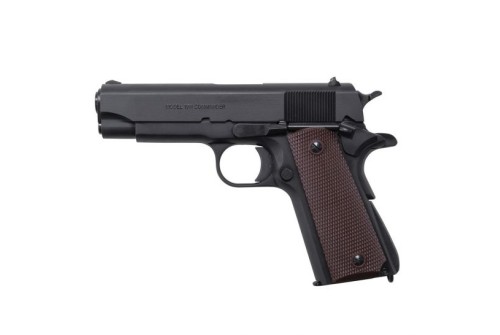 Auto Ordnance 1911 4.25" .45 ACP Pistol, Blk - 1911BKOC