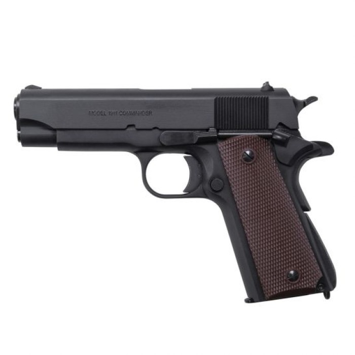 Auto Ordnance 1911 4.25" .45 ACP Pistol, Blk - 1911BKOC