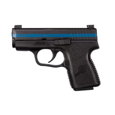 Kahr Premium Series PM9 Thin Blue Line special Edition 9mm Pistol, Blk - PM9093TBL