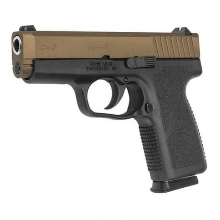 Kahr Valve Series CW9 3.5" 9mm Pistol, Black Carbon Fiber - CW9093N