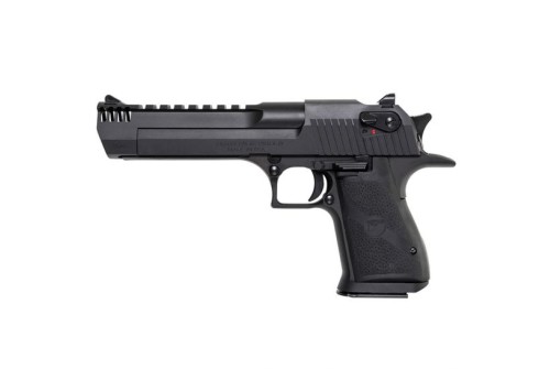 Magnum Research Desert Eagle Mark XIX .357 Mag Pistol w/ Integral Muzzle Brake, Black Oxide - DE357IMB