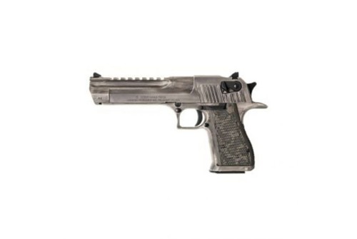 Magnum Research Desert Eagle Mark XIX .44 Mag Pistol, Cerakote White Matte Distressed - DE44WMD