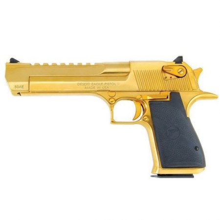Magnum Research Desert Eagle Mark XIX .44 Mag Pistol, Titanium Gold - DE44TG