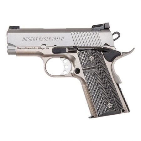 Magnum Research Desert Eagle 1911 U .45 ACP Pistol, Hardcoat Anodized Alloy - DE1911USS