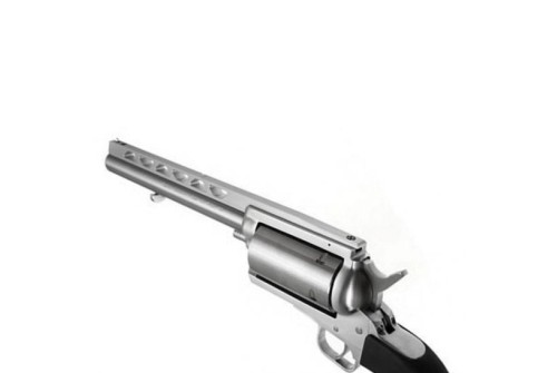 Magnum Research Big Frame 500 S&W 7.5" 5rd Black Hogue Rubber Grip SS