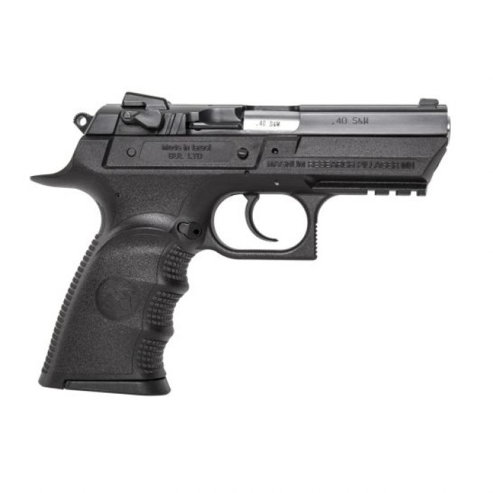 Magnum Research Baby Eagle III Semi-Compact 9mm Pistol, Black Polymer - BE99153RSL