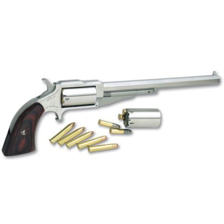 North American Arms The Earl .22 Mag/.22lr Revolver, SS - 18606C