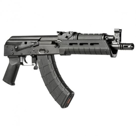 Century Arms RAS47 7.62x39mm AK Pistol, Black Nitride - HG3783N