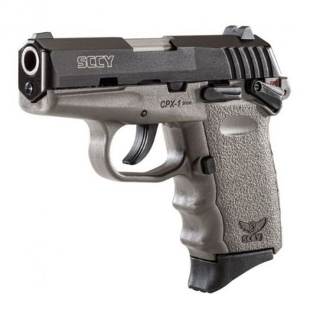 SCCY CPX-1 9mm Pistol, Sniper Gray - CPX1CBSG