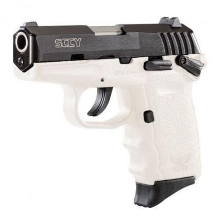 Sccy Industries Cpx-1, Sccy Cpx1cbwt    9mm 3.1 Crb Ply    White      10r