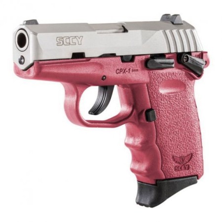 SCCY CPX-1 9mm Pistol, Crimson - CPX1TTCR