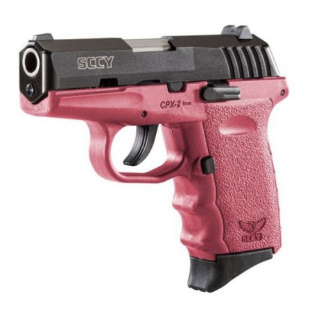 SCCY CPX-2 9mm Pistol, Crimson - CPX2CBCR