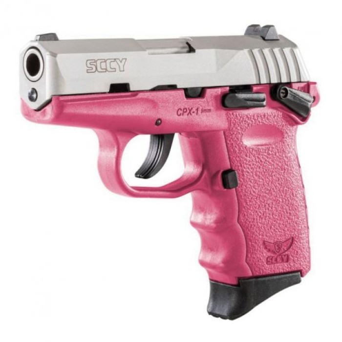 SCCY CPX-1 9mm Pistol, Pink - CPX1TTPK