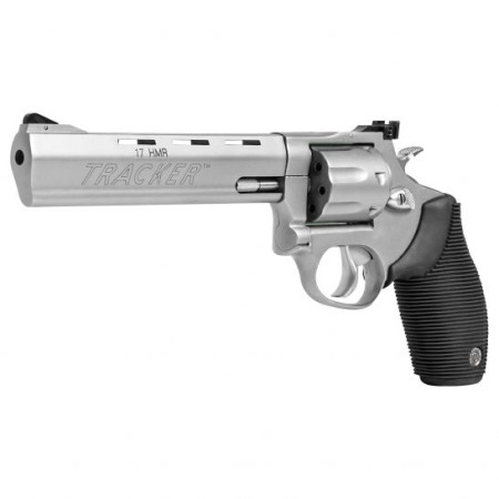 Taurus Tracker 17 Medium .17 HMR Revolver, Blue - 2-170061