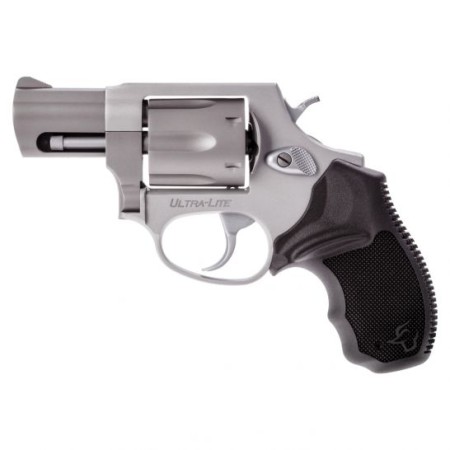 Taurus 856 Ultra-Lite Small .38 Spl Revolver w/ Gold Accents, Anodized Matte Natural - 2-856029ULGLD