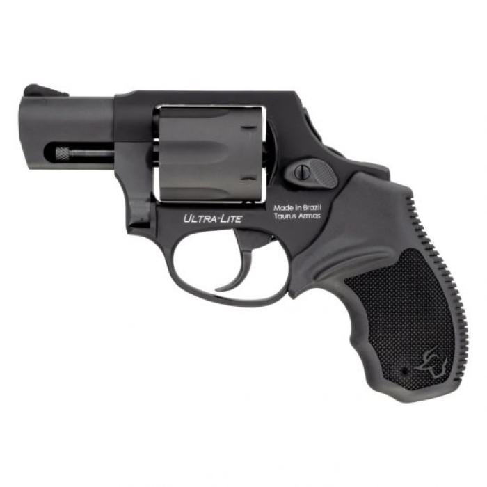 Taurus 856CH Ultra-Lite Small .38 Spl +P Revolver, Anodized Matte Black - 2-856021ULCH
