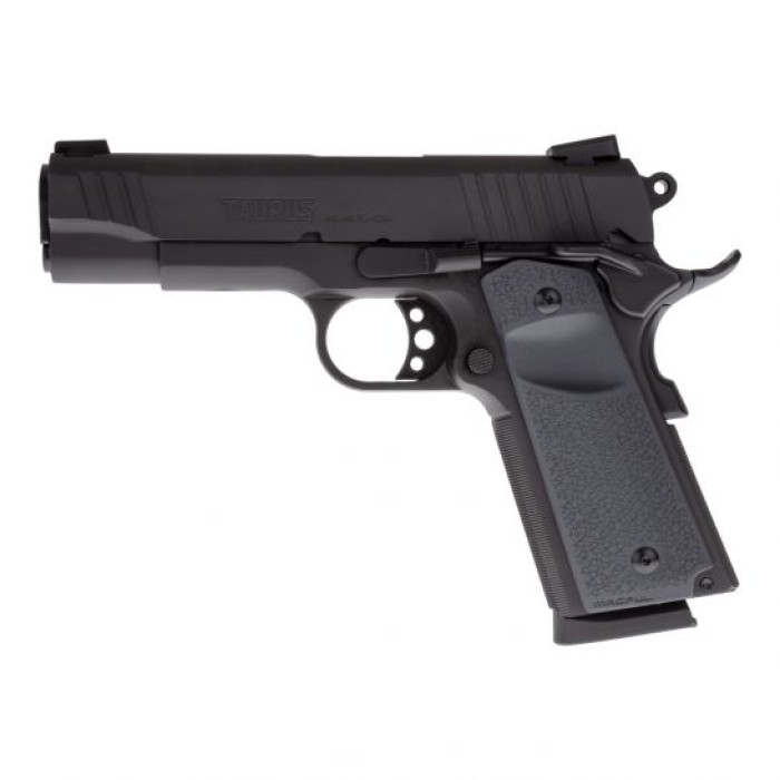 Taurus 1911 Commander Full .45 ACP Pistol, Gray - 1-191101C-MG