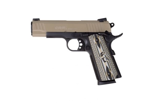 Taurus 1911 Commander Full .45 ACP Pistol, Blk - 1-191101COMS-VZ