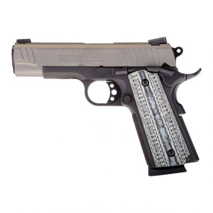 Taurus 1911 Commander Full .45 ACP Pistol, Blk - 1-191101COMG-VZ