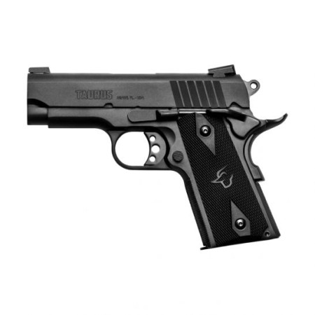 Taurus 1911 Officer Compact .45 ACP Pistol, Blk - 1-191101OFCAL