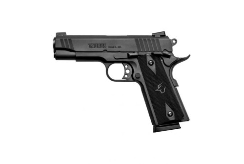 Taurus 1911 Commander Full .45 ACP Pistol, Blk - 1-191101COM-ALT1