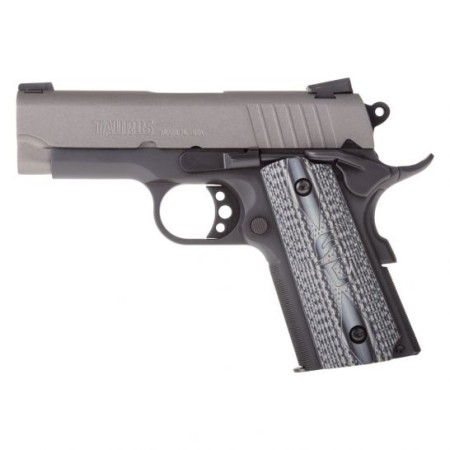 Taurus 1911 Officer Compact .45 ACP Pistol, Blk - 1-1911OFG-VZ