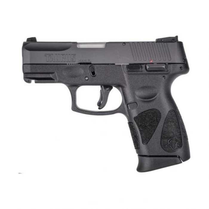 Taurus G2C Compact 9mm Pistol, Blk - 1-G2C931-10