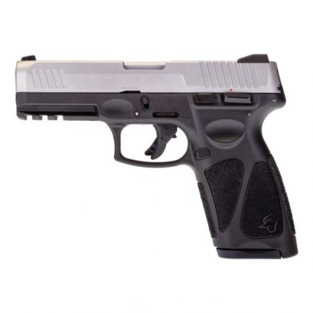 Taurus G3 9mm Pistol, Black Frame w/ Stainless Slide - 1-G3949-15