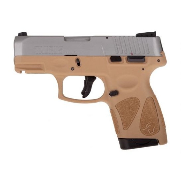 Taurus G2s 9Mm 3.25" 7Rd Tan/Ss 1-G2S939T 725327617471