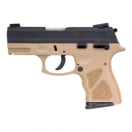 Taurus TH9C Compact 9mm Pistol, FDE - 1-TH9C031T