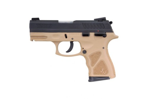 Taurus TH9C Compact 9mm Pistol, FDE - 1-TH9C031T