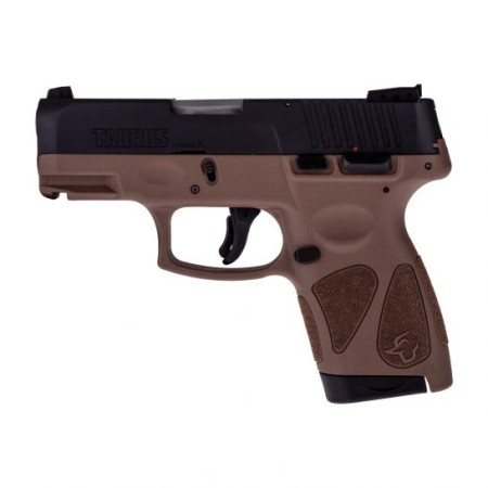 Taurus G2S Compact 9mm Pistol, Brown - 1-G2S931B